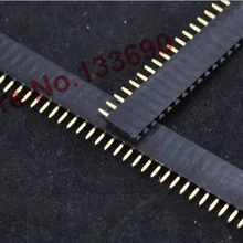 200PIN/лот 1x40P 2,54 мм однорядные женские разъем сиденья 1*40 контактный разъем