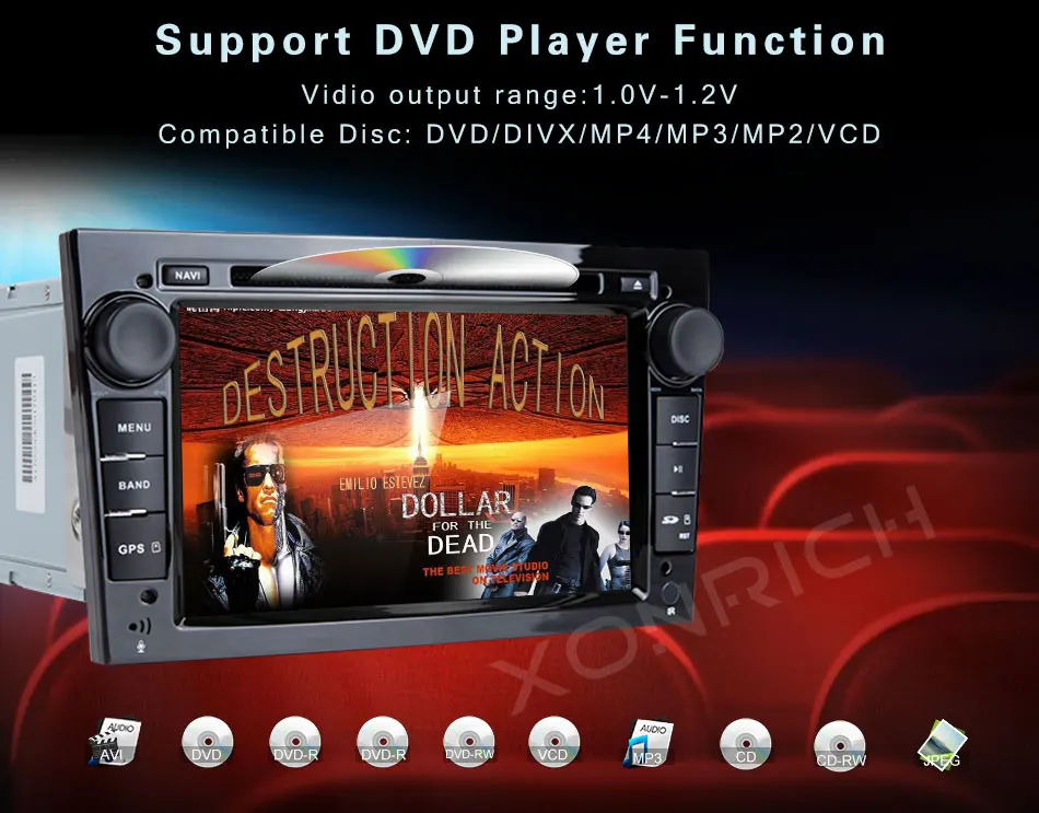 Perfect AutoRadio 2 Din Car DVD Multimedia For Opel Zafira b Astra H J Vectra C B Corsa D C G Meriva B Vivaro AntaraGPS Navigation Audio 11