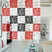 8 шт. подвесной экран креативный ТВ установка стены искусства бумажная огранка гостиная крыльцо перегородка европейский контракт кабинет на продажу