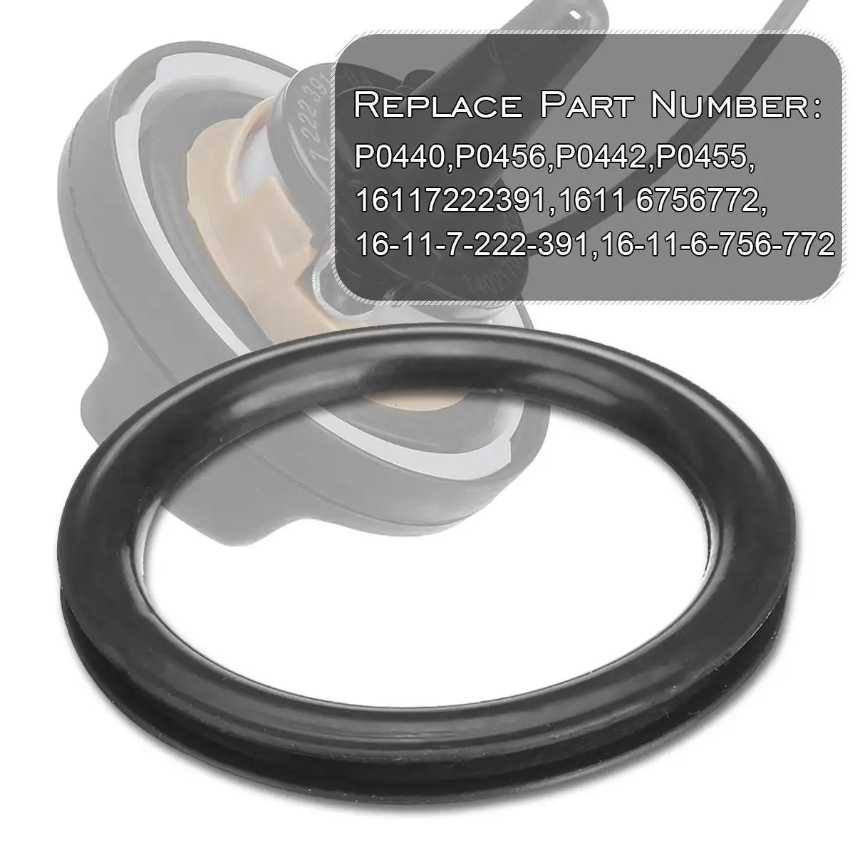 Gas Tank Cover Sealing Ring Fuel Seal Gas Cap for BMW for Mini for Cooper 16117222391 16116756772 Seal Rubber Ring