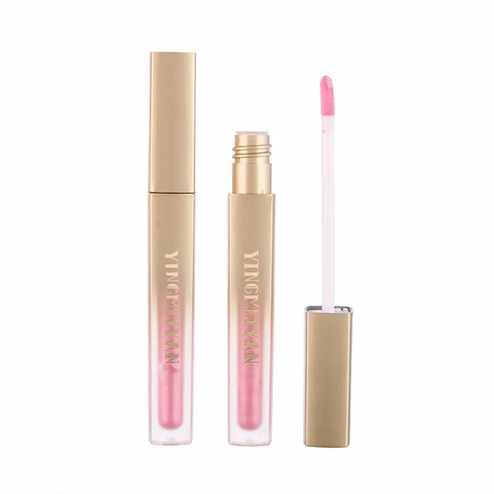 

Shimmer Lip Glaze Waterproof Non-Stick Cup Lip Gloss Glitter Shinny Liquid Lipstick Lip Gloss
