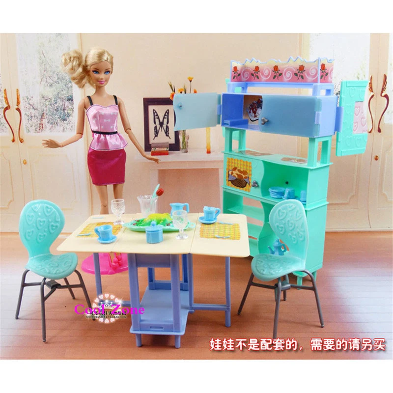 salle à manger barbie