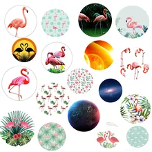 

Winren Round Phone Stand Flamingo Green Pants Glitter holder for phone Flexible Easy Hold Grip Mount Most Fashion Trends