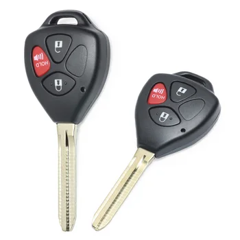 Keyforkess 315MHz 4D67 Chip FCC: HYQ12BBX HYQ12BAN Aggiornato di Vibrazione 2 1 3 Tasto Chiave A Distanza Fob per Toyota Celica Echo FJ Cruiser Prius - KEYECU 315MHz 4D67 Chip FCC HYQ12BBX HYQ12BAN Aggiornato di Vibrazione 2 1 3 Tasto Chiave