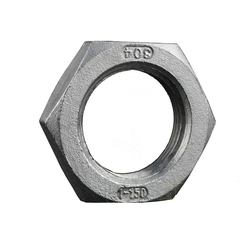 G1/8 Inch To 2 Inch Female Thread Lock Nut Stainless Steel Pipe And