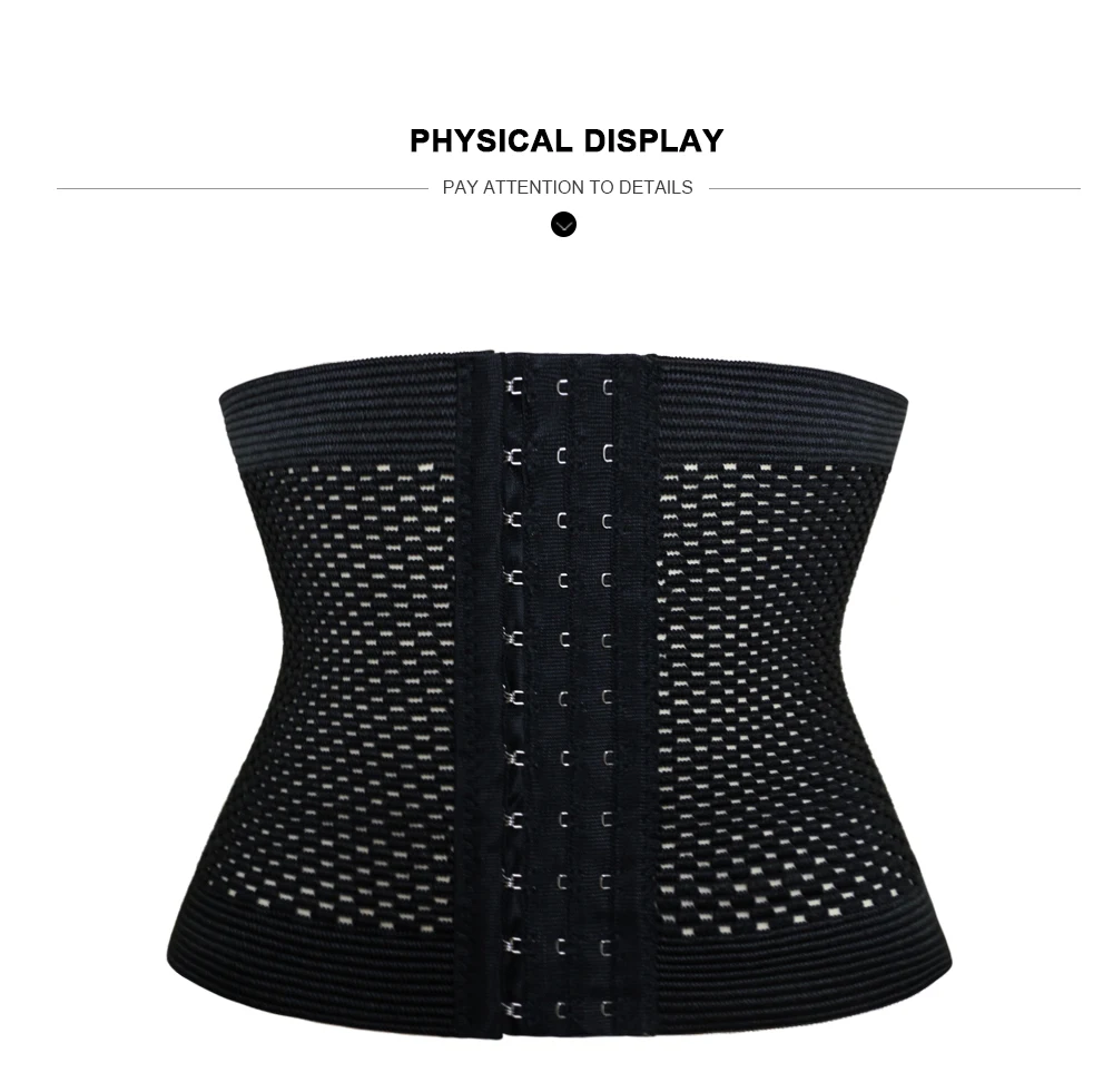 NB1229_01  Atbuty Slimming Waist Trainer Belt Breathable Underwear Waist Shaper Tummy Control Body Shaper for Women (6)
