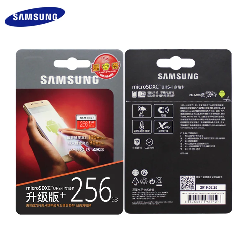 SAMSUNG 512 Гб MicroSDHC карта 128 ГБ TF флэш-карта 64 Гб 256 Гб класс 10 U3 U1 SDXC класс EVO Plus Micro SD карта