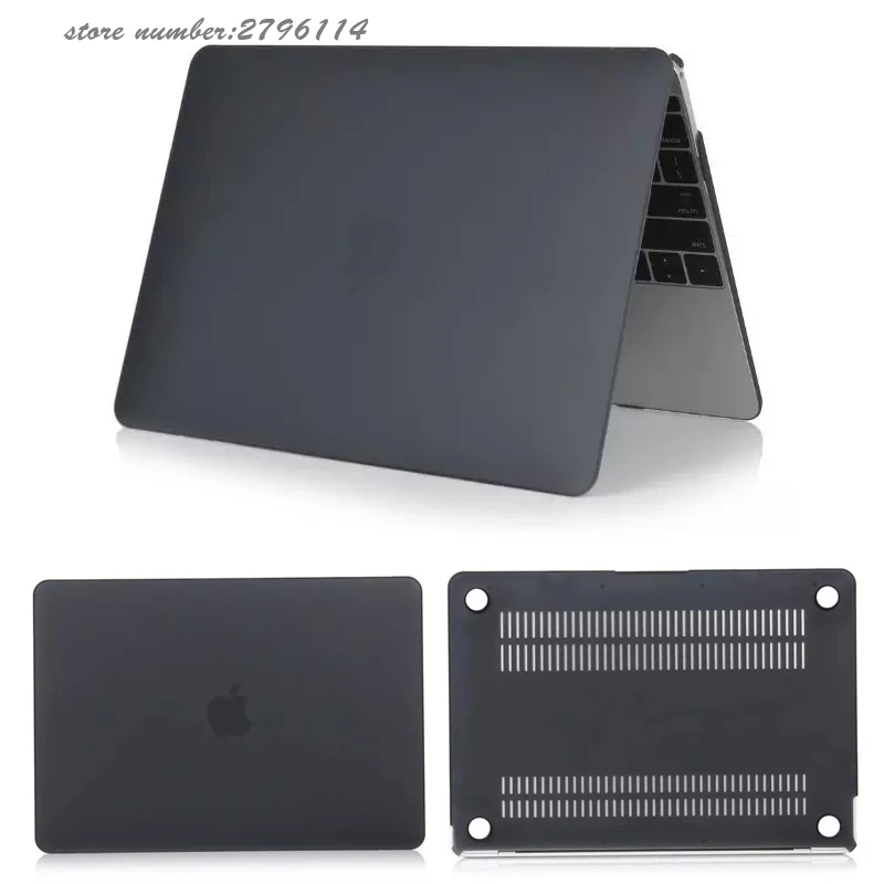 Best laptop Case For Apple macbook Pro 13 15 For Mac book 13.3 15.4 inch Pro with Retina + Keyboard Cover +Screen Protector