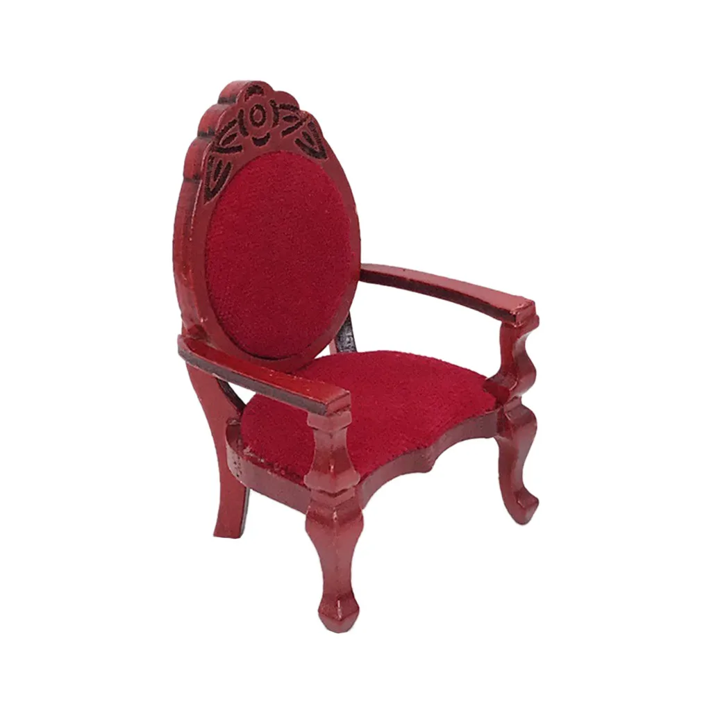 1set Miniature 1:12 Dollhouse Vintage Mini Dollhouse Furniture Carved Chairs Miniature Kids Pretend Play Toys L502 1set Miniature 1:12 Dollhouse Vintage Mini Dollhouse Furniture Carved Chairs Miniature Kids Pretend Play Toys L502