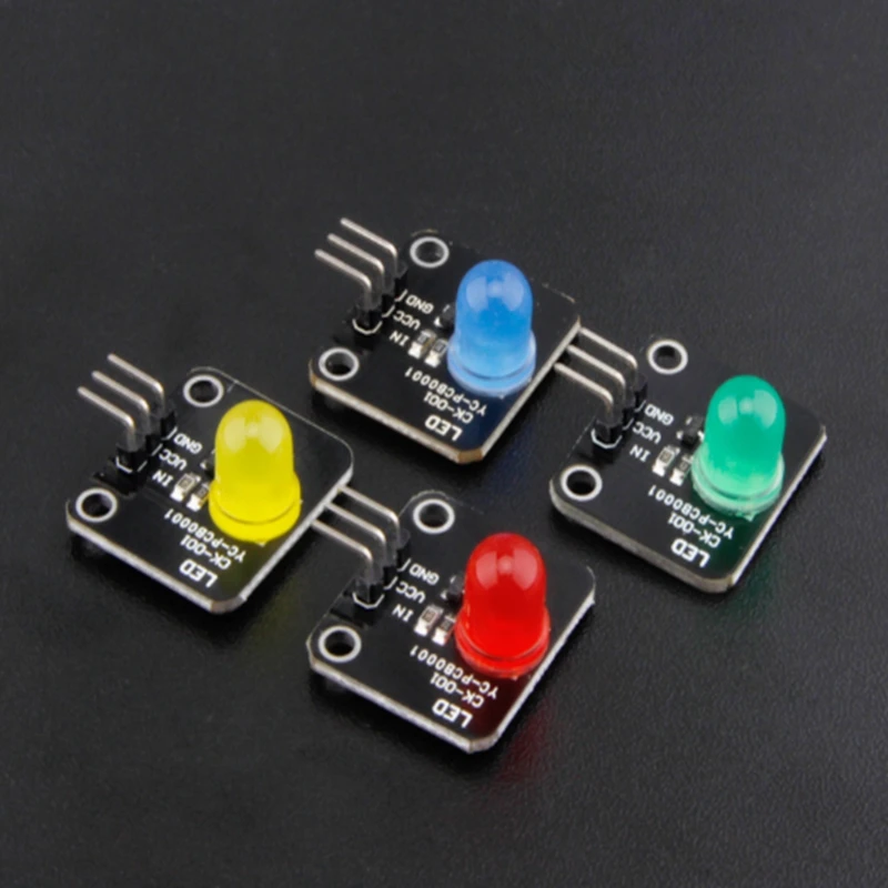 2pcs Electronic building blocks 8mmLED light-emitting module luminous multicolor | Лампы и освещение
