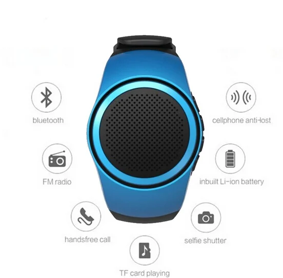 B20 Bluetooth динамик музыкальные часы портативный мини спортивный с функцией TF карта