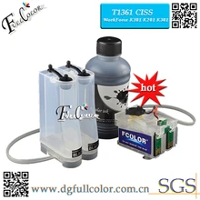 Высокое качество T1361 чернила заправка СНПЧ и бутылки заправка чернила для K101 K201 K301 принтер СНПЧ чернильная система