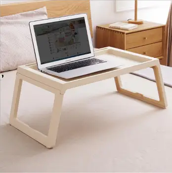

Portable Foldable Multi-Function Desk Laptop Stand Lapdesk Computer Notebook Table For Office Breakfast Bed 68x35.8x27.5cm