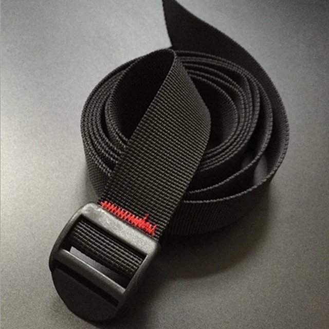 New Load 125kg Durable Tough Black Nylon Cargo Tie Down Luggage Belt