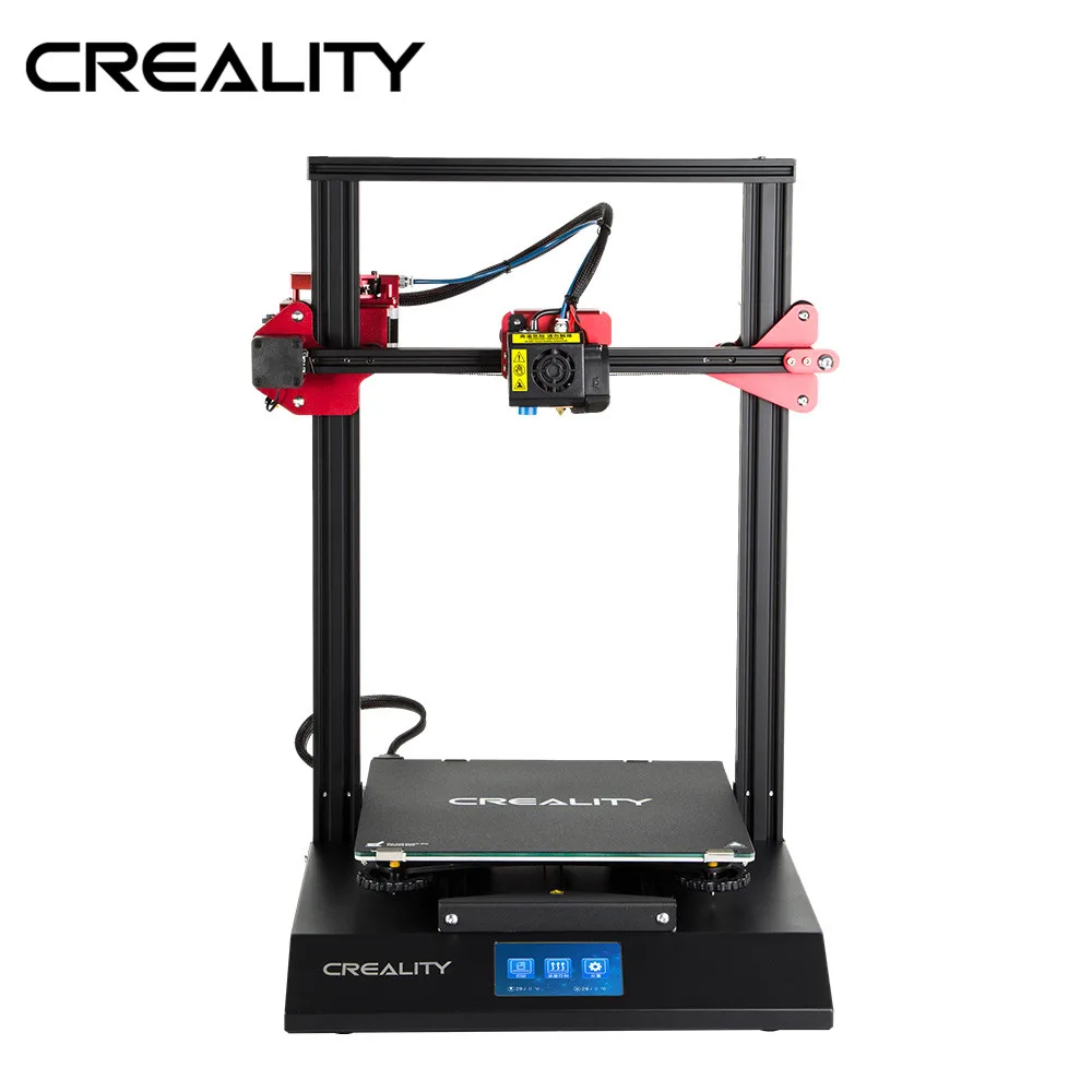 Creality 3D Автоматическое выравнивание C10 CR-10S профессиональный принтер 4,3 дюймов сенсорный ЖК-дисплей функция обнаружения нити MeanWell power