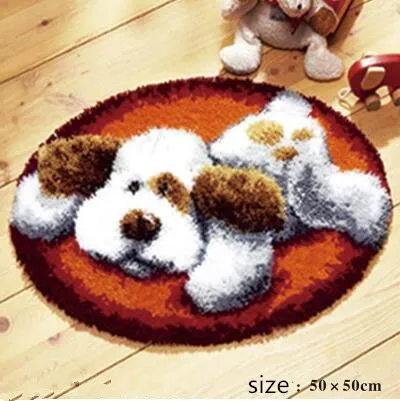 

Latch hook rug kits crochet hooks knitting needles Felt Craft sets for embroidery stitch thread Cross-stitch Carpets
