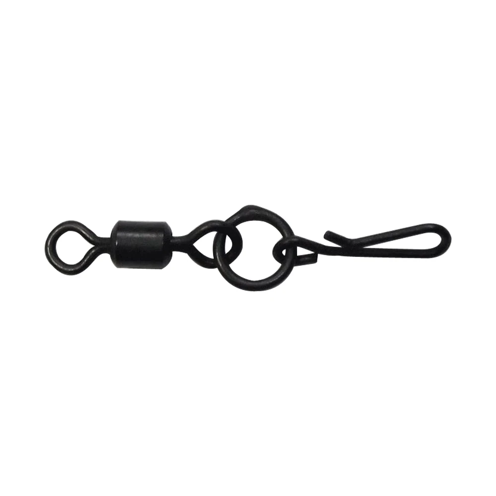 

100 x Qucik Kwik Change Flexi Ring Swivels-UK size 8-Carp Terminal End Tackles for Carp Fishings
