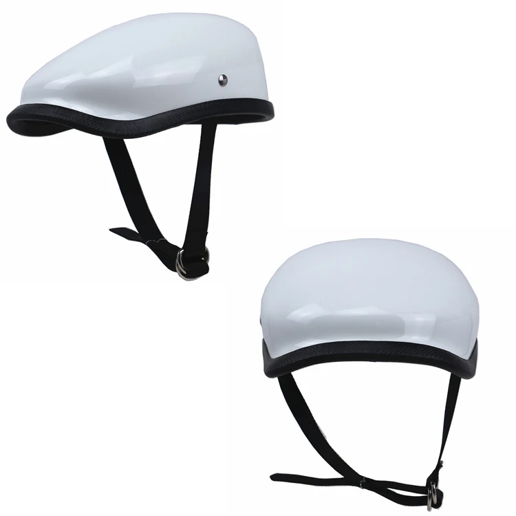 Berets style Motorcycle Helmet Vintage Half Face Helmet Extremely Light Weight Scooter Motorbike Retro Helmet