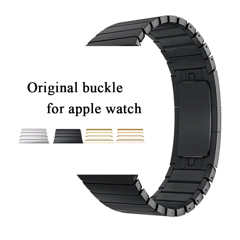 Prix Bracelet lien pour bracelet de montre apple montre apple 4 3 5 iwatch 42mm 38mm 44mm 40mm 3 2 1 bracelet de montre en métal inox