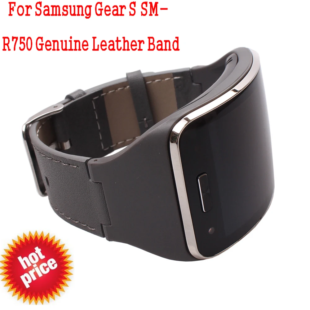 imágenes para En Stock Excelente Reemplazo de la Correa de Cuero Genuino Pulsera brazalete Para Samsung Gear S SM-R750 Reloj Inteligente Pulsera Cierres Metálicos imágenes para En Stock Excelente Reemplazo de la Correa de Cuero Genuino Pulsera brazalete Para Samsung Gear S SM-R750 Reloj Inteligente Pulsera Cierres Metálicos