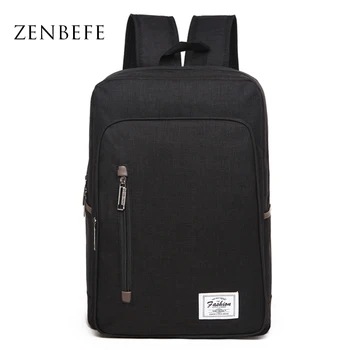 

ZENBEFE Office Business Backpacks Quality Laptop Backpack Bolsa Mochila For Travel Bag School Rucksack School Bags For Teenagers