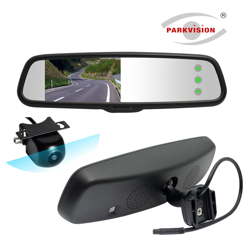 PARKVISION 180 190 Degree Wide Angle HD Rear View Camera + Car Rearview