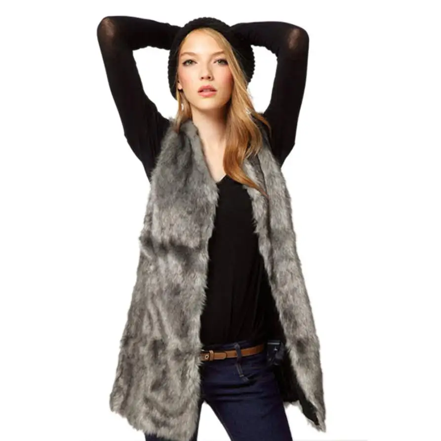New Women Vest Jacket Sleeveless Winter Body Warm Coat Long Waistcoat Giletwomen vest WomenS Cotton Fashion 2018 Dropshipping #1