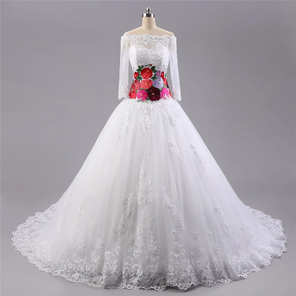Latest Long Sleeve Wedding Dresses Designer 2020 Vestido De Noiva Com Manga Sheer Lace Embroidery Bridal Gowns Alibaba China Sleeved Wedding Long Sleeve Weddingalibaba Bridal Gowns Aliexpress
