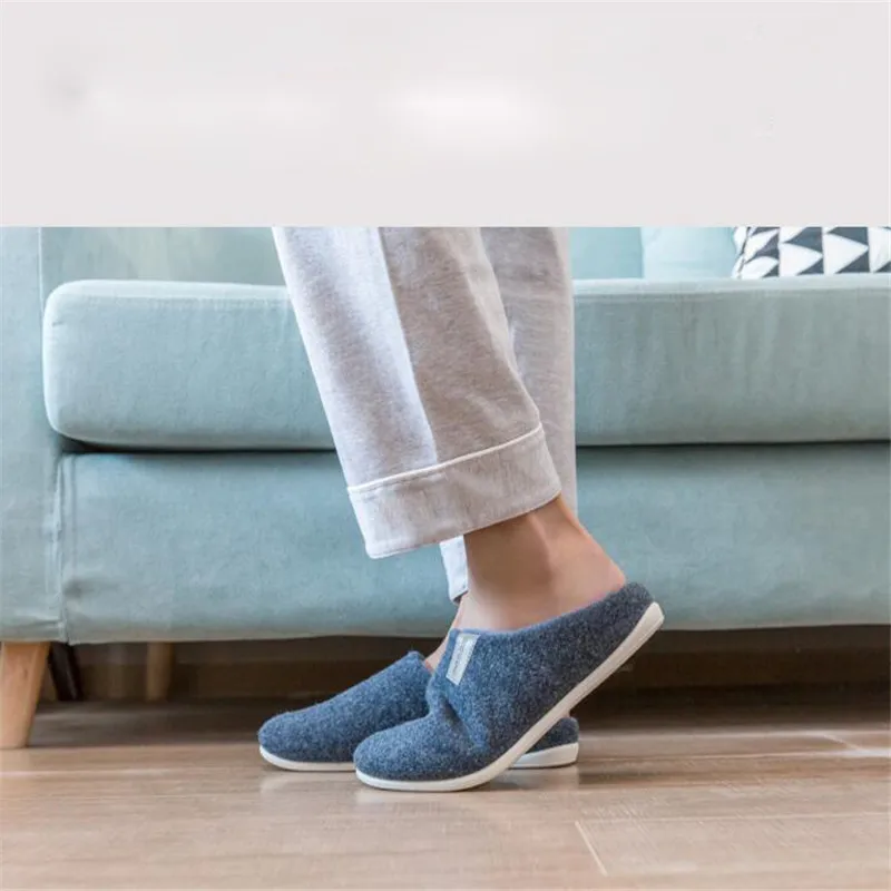 Xiaomi one cloud home cotton slippers Removable insole Soft Comfortable Winter Non-slip EVA Sole Light-weight Slippers unisex (6)