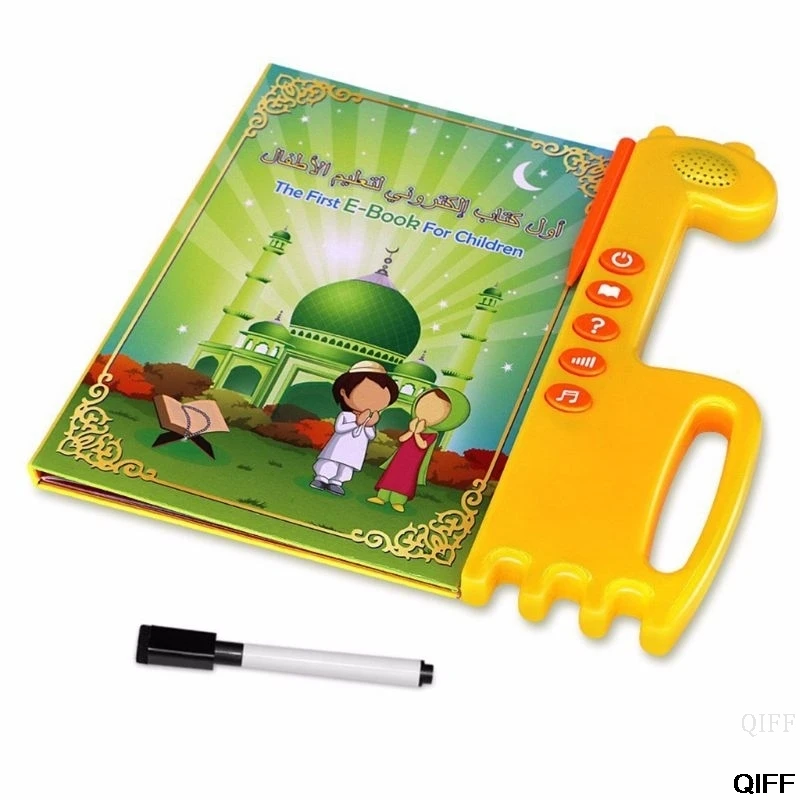 

Islamic Ebook Kids English Arabic Touchpad Voice Learning Book Al-Quran E-Book Baby Toy Early Education May06