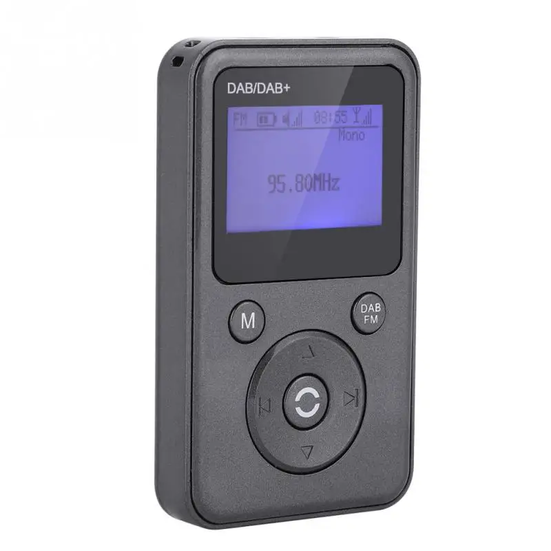 

DAB/DAB+ Decoding Digital FM Radio 87.5-108MHz Smooth 8-hour Listening DAB FM Radio