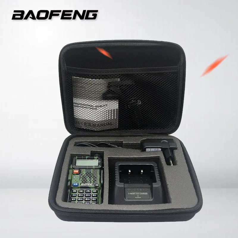 Портативная рация Baofeng 1 шт. черная ручная сумка для переноски чехол телефона