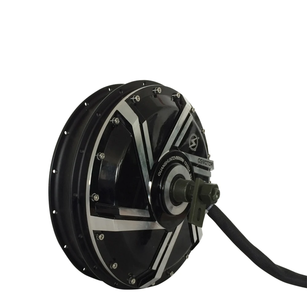 US $566.80 QS Motor 8000W 273 50H V2 in wheel hub motor 200mm dropout for 17inch 19inch electric scooter