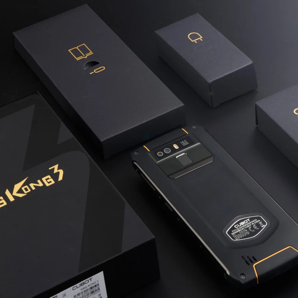 Cubot King Kong 3 защитный телефон IP68 Водонепроницаемый пылезащитный NFC 6000 мАч 4 Гб + 64 type C