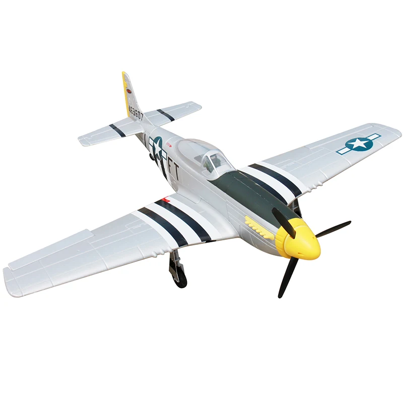 

Dynam 1200MM P51D Mustang RC PNP/ARF Propeller Plane W/ Motor ESC Servos TH03698
