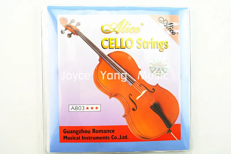 Alice A803 Steel Core Nickel Silver Wound Cello St...