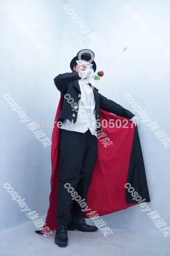 

Sailor Moon Tuxedo Mask Mamoru Chiba Anime Uniform Cosplay Sailor Moon Action Figure Costume Hallowmas Clothing Sailor Moon NEW