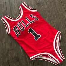 Water Princess Bikini 2017 Beyonce BULLS Swimsuit Letter Women Red Deeo-V Solid Swimwear Sexy Bathing Beachwear Biquini Female