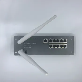 

QE7 -10 poort draadloze router moederbord module custom schroef gat metalen shell breedband snelle thuis kit 2.4g draadloze