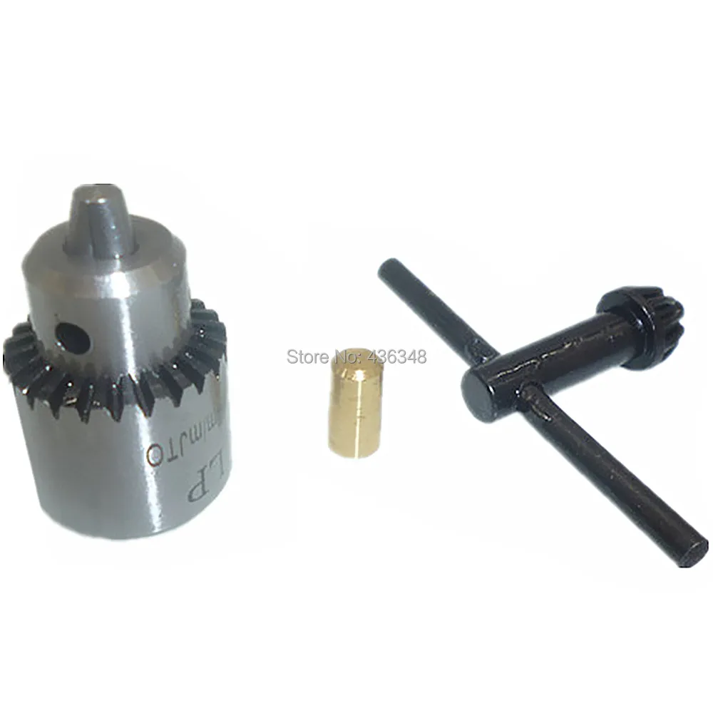 0.3mm 4mm Capacity Mount Electric Key Power Drill Chuck Jt0 Taper