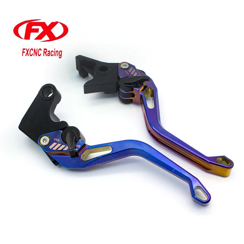 FX CNC 3D Rhombus Hollow Motorcycle Brake Clutch Levers For Honda