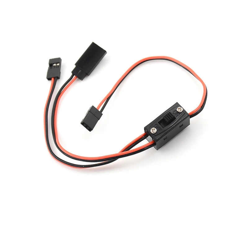 

1pcs * Control Receiver Power Switch Three Interfaces RC Switch Receiver Battery On/Off With JR Lead Connectors And Charge Lead