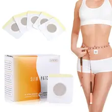 10/30 шт. Лидер продаж магнитные патчи для похудения Анти Целлюлит Жир сжигание Пупка/полоска для ног Потеря веса детоксикация клейкий продукт