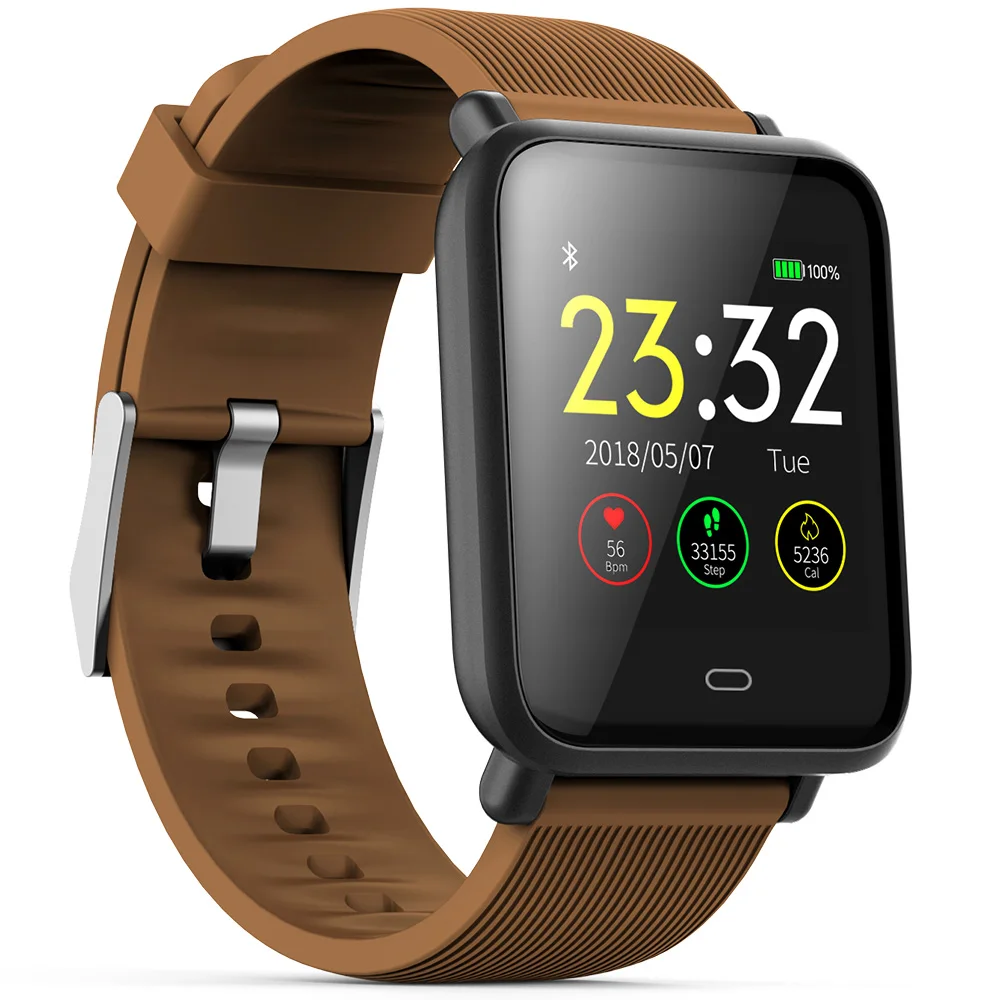 

New Waterproof Smart Watch For Android / IOS With Heart Rate Monitor Blood Pressure Functions Smartwatch Sleep Tracker