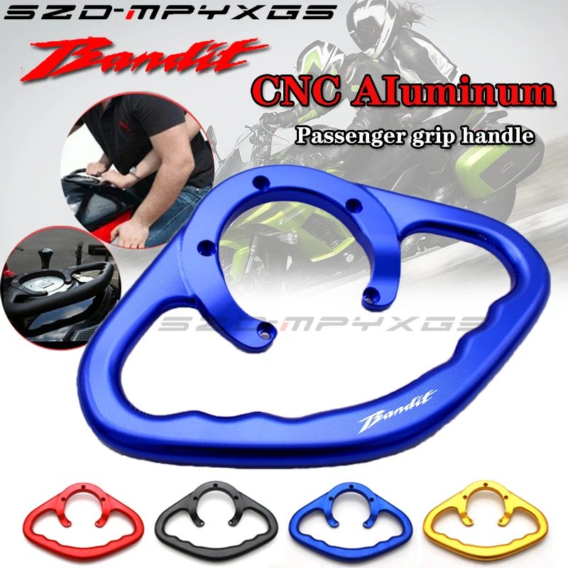 Для SUZUKI Bandit GSF600S GSF 600 S 1996-2003 CNC алюминиевые пассажирские рукоятки поручень Ручка