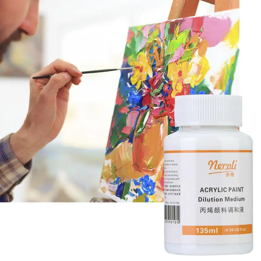 

Artists Acrylic Paint Pouring Fluid Effect Medium Art Accessories 2019