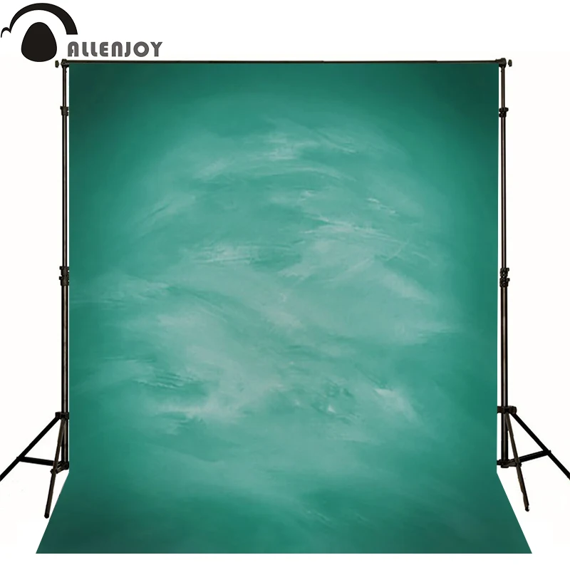 

Allenjoy Thin Vinyl cloth photography Backdrop green princess Baby Pure Color Computer Printing Background For Studio MH-062