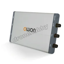 TD Owon VDS 1022 виртуальный двухканальный осциллограф пропускная способность 100 мс/с 25 МГц 1 г Частота дискретизации 40 в