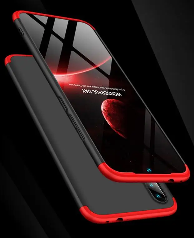 

New Case for Xiaomi Redmi Note 7 pro Case 3 in 1 Design 360 Full Protection Cover for Redmi Note 7 Redmi 7 Cover Fundas