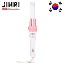 JINRI JR-022B автоматический Электрический роликовый керамический щипцы для завивки волос Плойка для укладки волос инструмент автоматического